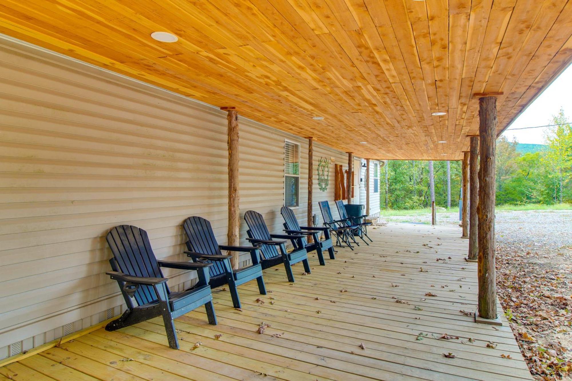 Ozark Mountain Cabin Rental On 300-Acre Ranch Kültér fotó