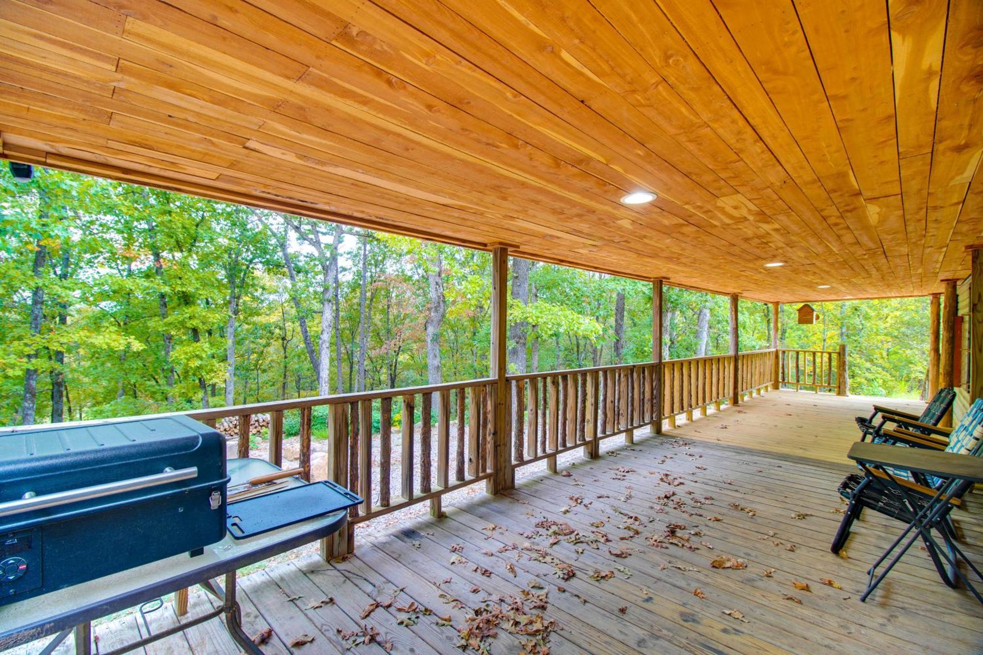 Ozark Mountain Cabin Rental On 300-Acre Ranch Kültér fotó