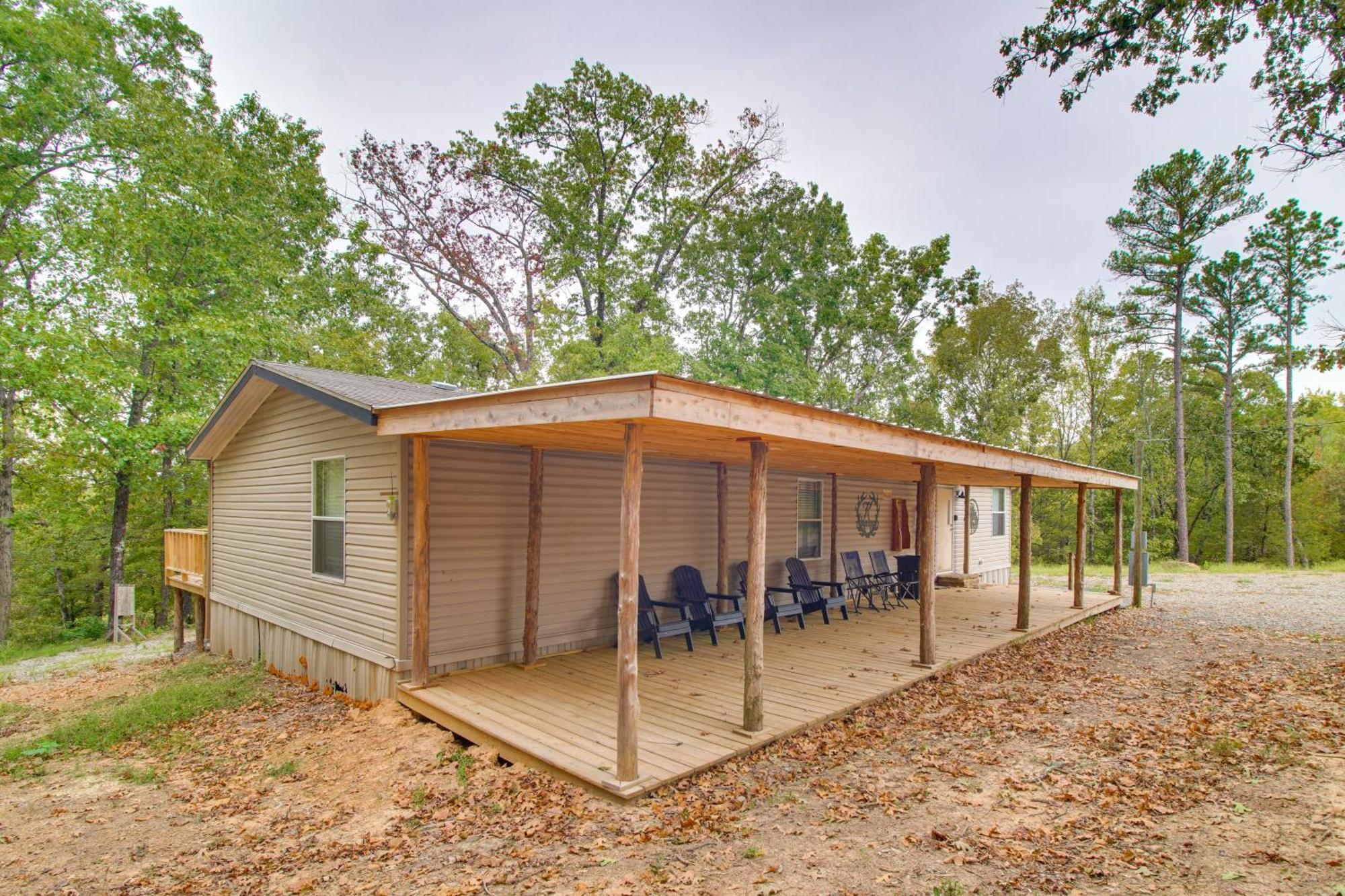 Ozark Mountain Cabin Rental On 300-Acre Ranch Kültér fotó