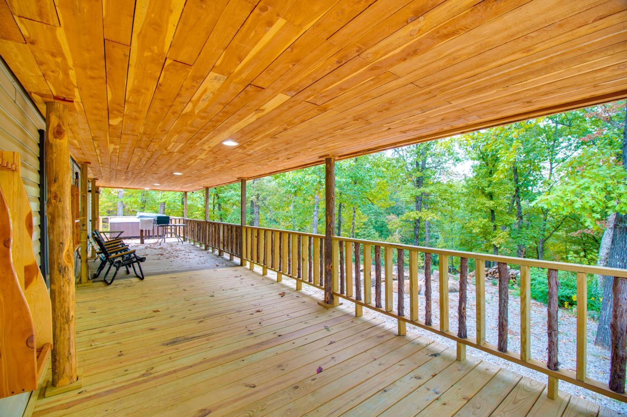 Ozark Mountain Cabin Rental On 300-Acre Ranch Kültér fotó