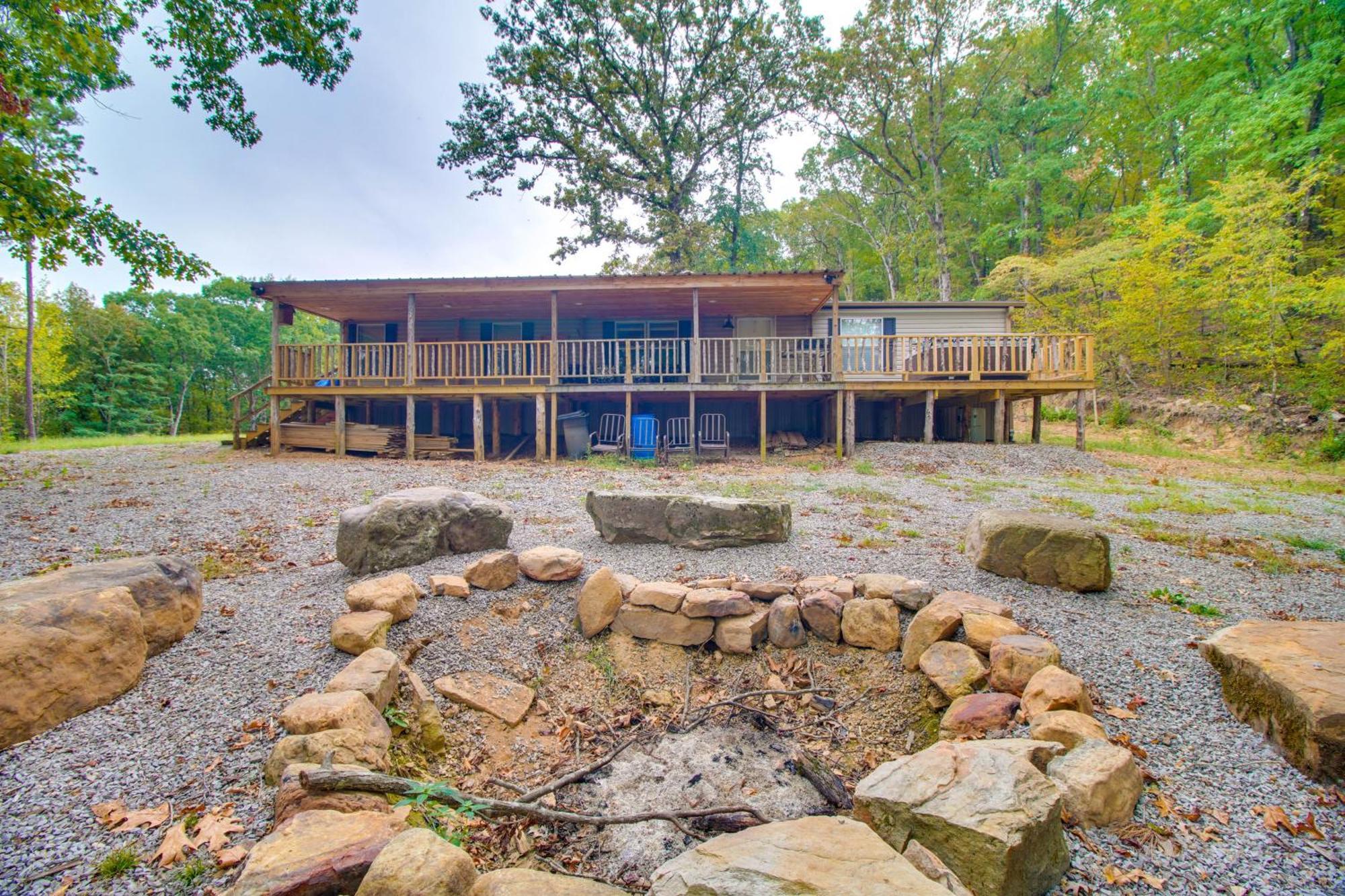 Ozark Mountain Cabin Rental On 300-Acre Ranch Kültér fotó